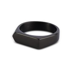 DESCRIPTION Modern and edgy, with a dramatic black finish. A signet ring to prove that simple design doesn’t mean boring. This black bar signet ring is available in sizes for women and men. Smaller sizes are also suitable for men’s pinky fingers (the traditional finger for a signet ring). SIZING Unsure of your size? Let us help > Click Here Worried about ordering the wrong size? We include a free ring sizer and offer 90 day exchanges on all purchases. All ETRNL Tungsten rings are designed with a Arrow Point, Signet Rings, Stainless Steel Bar, Black Bar, Tungsten Ring, Ring Sizer, 3rd Grade, Black Rings, Signet Ring