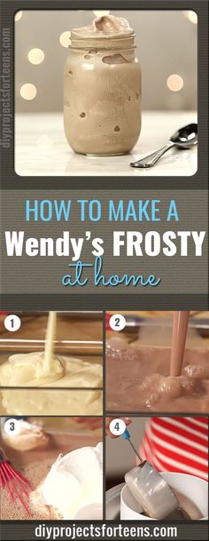 how to make a wendy's frosty at home with instructions for making it