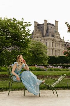 Orsay Flutter Sleeve Maxi Dress - Blue Floral Engagement Parties, Sleeve Maxi Dress, Maxi Dress Blue, Timeless Treasures, Tea Length, Back In Stock, Maxi Dress With Sleeves, Bow Detail, Dress Blue