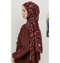 Rami Lightweight Hijab Shawl Cherry - RedFeaturing a fun cherry pattern and soft texture, this shawl combines style with ease for a fashionable, everyday look! Its lightweight material also makes it perfect for warmer seasons. FEATURES:- Soft and comfortable material, similar to modal- Breathable & Lightweight- Has a nice drape due to softness SIZE:- 75 x 200cm (29.5 x 39.4in) MATERIAL:- Rami & ViscoseWhat is Rami? Rami is a fabric in the rayon family, just like Viscose and Modal. Derived from p Casual Winter Headscarf, One Size, Casual Winter Headscarf One Size, Red Casual Scarves For Fall, Casual Red Scarf For Fall, Casual Red Scarf For Spring, Trendy Red Scarf, Thobes Men, Sports Hijab, Small Wall Decor