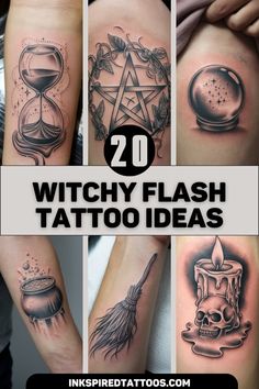 the top 20 witch tattoos for men and women to choose from, which one is your favorite