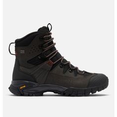 the columbia hiker waterproof boot is shown in black