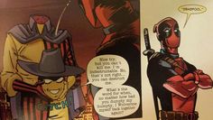 a comic strip with deadpool and the caption that says, they are not deadpool