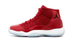 the air jordan xi'gym red'is available for pre - order on foot