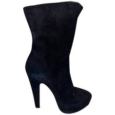 Suede Ankle-high Heeled Boots For Evening, Elegant Suede Platform Boots, Ankle-high Suede Heeled Boots For Evening, Suede High Ankle Heels For Evening, Elegant High Heel Suede Platform Boots, Evening High Heel Boots With Suede Lining, Evening High Ankle Suede Heeled Boots, Suede High Ankle Heeled Boots For Evening, High Ankle Suede Heeled Boots For Evening