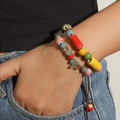 Beautiful Ceramic Beads Bracelet. New With Tags. Bundle With Me And Save! Casual Yellow Beaded Friendship Bracelets, Casual Yellow Friendship Bracelets With Letter Beads, Bohemian Red Beaded Bracelets With Spacer Beads, Casual Colorful Friendship Bracelets With Round Beads, Casual Colorful Round Beads Friendship Bracelets, Yellow Friendship Bracelets With Round Beads, Casual Colorful Round Beaded Friendship Bracelets, Casual Multicolor Beaded Friendship Bracelets, Casual Multicolor Beaded Bracelets For Friendship