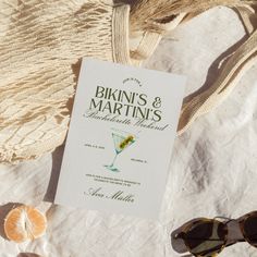 Dive into fun with our Bikinis and Martinis Canva Template Bundle! Customizable invitation, itinerary, and packing list for a beach-themed bachelorette bash. Let's make waves and celebrate in style! 🍹👙 𝗜𝗠𝗣𝗢𝗥𝗧𝗔𝗡𝗧: Some Canva elements in this template are paid! Please 𝘀𝗶𝗴𝗻 𝘂𝗽 for a 𝗳𝗿𝗲𝗲 𝟯𝟬 𝗱𝗮𝘆 𝗣𝗿𝗼 𝗖𝗮𝗻𝘃𝗮 𝘁𝗿𝗶𝗮𝗹 to 𝗱𝗼𝘄𝗻𝗹𝗼𝗮𝗱 𝗮𝗹𝗹 𝗲𝗹𝗲𝗺𝗲𝗻𝘁𝘀 𝗳𝗼𝗿 𝗳𝗿𝗲𝗲 - https://www.canva.com/pro/ OR click 𝘀𝗵𝗮𝗿𝗲 in the top right corner of Canva, copy the  '𝗽𝘂𝗯𝗹𝗶𝗰 𝘃𝗶𝗲𝘄 𝗹𝗶𝗻𝗸' to your 𝗳𝘂𝗹𝗹𝘆 𝗲𝗱𝗶𝘁𝗲𝗱 design and send it to me via etsy messages. I will download it for you and send it the email associated with your etsy account. 𝗠𝗔𝗧𝗖𝗛𝗜𝗡𝗚 𝗩𝗘𝗡𝗠𝗢 𝗧𝗘𝗠𝗣𝗟𝗔𝗧𝗘: https://www.etsy.com/ca/listing/1729248339/buy-the-bride-a-d Girls Trip Invitation, Martini Birthday, Bachelorette Party Itinerary, Brunch Cocktails, Beach Bachelorette, Birthday Party Invitation Templates, Brunch Invitations, Bachelorette Weekend, Party Invite Template