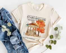 Stars Hollow Shirt, Gilmore Girl Shirt Gilmore Girls T Shirt, Gilmore Girls Shirt, Gilmore Girls Merchandise, Gilmore Girls Tshirt, Gilmore Girl, Stars Hollow, Autumn T Shirts, Girl Shirt, Clothing Inspiration