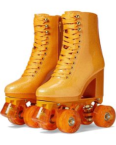 Impala Roller Skates, Orange Sparkle, Roller Skate Shoes, Classic Corvette, Orange Glitter, Amazon Buy, Shoe Boutique, Roller Skate, Roller Skates