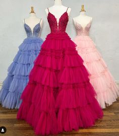 Luxury Ruffled Straps Corset Dress, Tulle Corset Dress With Ruffles In Ball Gown Shape, Floor-length Ruffled Corset Dress For Prom Season, Summer A-line Corset Dress With Ruffles, Luxury Tulle Corset Dress With Ruffles, Tulle Prom Dress Long, One Shoulder Homecoming Dress, Chiffon Wedding Dress Beach, Gown Prom