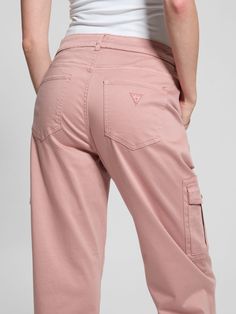 Woven jogger pants Six-pocket design with side cargo pockets Elastic cuffs and ankle zippers Zip-fly and button closure Super-high rise, sits at natural waist 10" leg opening. 28.5" inseam. Measurements taken from a size 27. 62% Cotton, 29% Rayon, 6% Polyester, 3% Polyurethane Spring Cargo Jeans With Side Pockets Tapered Leg, Spring Cargo Jeans With Side Pockets And Tapered Leg, High Rise Pants With Flap Pockets For Spring, Spring High Rise Pants With Flap Pockets, Spring Tapered Leg Bottoms With Flap Pockets, Spring Bottoms With Flap Pockets And Tapered Leg, Mid-rise Bottoms With Flap Pockets For Spring, Spring Mid-rise Bottoms With Flap Pockets, Cargo Joggers