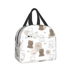 PRICES MAY VARY. ★【Insulated And Leakproof】:This cute polar and kawaii bear head Lunch Bag Is Made Of High Quality Materials,The Exterior Is Made Of Oxford Cloth And The Interior Is Made Of Canvas And Aluminum Film.This Material Acts As a Waterproof And Insulating Material, Keeping Your Food Warm Or Cool For Hours. ★【Unique Design】:Lunch Bag Dimension Is 8.5 × 5 × 8 Inches (L*W*H); Weight: 0.33 Pounds.Spacious Lunch Tote Can Easily Fit All Your Snacks, Drinks, Sandwiches, Fruit Or Vegetable. ★【M Kawaii Rectangular Lunch Bag For School, Portable Rectangular Lunch Bag For Gift, Rectangular Portable Lunch Bag For Gift, Portable Rectangular Lunch Bag As Gift, Rectangular Portable Lunch Bag, Rectangular Lunch Bag Gift, Cute Portable Rectangular Lunch Bag, Reusable Rectangular Lunch Bag For School, Rectangular Reusable Lunch Bag For School