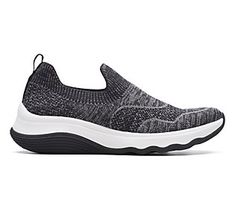 Soft and cushiony, these slip-on sneaks offer supreme comfort on your walks around town. From Clarks Footwear. Casual Gray Slip-resistant Running Shoes, Casual Gray Slip-on Running Shoes, Casual Slip-on Running Shoes For Light Sports, Casual Slip-resistant Walking Shoes, Comfortable Gray Slip-on Sneakers Fade-resistant, Casual Fade-resistant Slip-on Sneakers For Light Sports, Casual Comfortable Slip-on Running Shoes, Comfortable Fade-resistant Gray Slip-on Sneakers, Casual Gray Walking Shoes With Arch Support