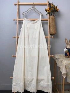 Great Shopping Women Camisole Full Slips Dress 100% Cotton Square Neck Sleepwear Chemise Skirt, Womens Dresses Casual Camisole Suspender Dress For Spring, Casual A-line Skirt For Daywear, Casual Dress With Relaxed Skirt For Daywear, Cotton Suspender Dress For Summer, Summer Dresses With Relaxed Skirt, Summer Plain Relaxed Fit Skirt, Summer Plain Cotton Dress, Plain Summer Skirt, Casual Camisole Slip Dress For Spring