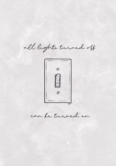 a drawing of a light switch with the words, all lights turned 4 are trouble on