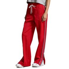 Get ready to watch the best athletes go for gold in Paris with these Team USA 2024 Summer Olympics Villagewear Track Pants. Crafted by Polo Ralph Lauren, this gear features graphics that are inspired by the colors of America's signature palette of red, white, and blue. Made from quality material, this is perfect way for you to showcase your pride as you cheer on Team USA! Red Sportswear Joggers For Gym, Red Sporty Sweatpants For The Gym, Red Athleisure Sweatpants For Sports, Sporty Red Joggers For Gym, Sporty Red Sweatpants For Gym, Red Sportswear Sweatpants For Jogging, Red Sporty Sweatpants For Sports, Sporty Red Full-length Sweatpants, Red Athleisure Joggers For Jogging