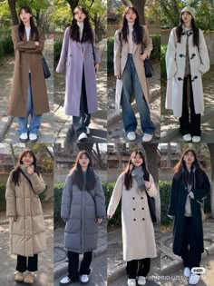 Kdrama Outfits Winter, Soft Autumn Korean, Cold Korean Outfits, Outfits For Japan Trip Winter, Winter Asian Outfits, Korean Winter Fashion Women, Kdrama Winter Outfits, Korean Winter Outfits Women, Japan Winter Outfit Women