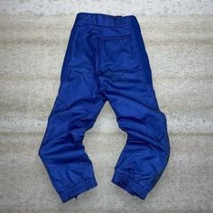 "Vintage Royal Blue Snow Pants Nevica Ankle Zippers Relaxed Fit 90s Skate / Streetwear Great Condition: 9/10  Mens Size: W30\" by L32\" Leg Opening: 8.5\" Thigh Opening: 12\" Front Rise: 14.5\" Shipping is $8 📦 Free Shipping on Bundles! 📦 🔥Check the store for more Shirts, Shoes & Pants!🔥" 90s Wide Leg Winter Bottoms, 90s Style Wide Leg Winter Bottoms, Casual Blue Pants With Zip Fly, 90s High Waist Winter Bottoms, Streetwear Cropped Pants With Pockets, Blue Wide-leg Pants With Zipper Closure, Blue Wide Leg Pants With Zipper Closure, Streetwear Tapered Leg Pants With Zip Fly, Casual Cropped Leg Pants With Zip Fly