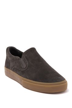 Luxe suede constructs this understated and stylish slip-on sneaker.Sizing: True to size. M=standard width. Round toe. Suede construction. Dual elastic gore insets. Slip-on. Lightly padded footbed. Lightly padded cuff. White sole. Imported Sneaker Men, Casual Shoe, Soft Suede, Nordstrom Rack, Slip On Sneaker, Casual Shoes, Men's Shoes, Product Launch, Nordstrom