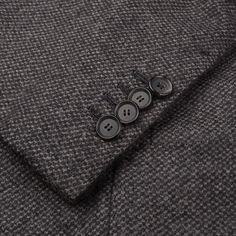 NEW Marked EU Size: 50 US Size: 40 Gray Color 100% Cashmere Three Button Closure Double Vented French Lined Working Sleeve Buttonholes Patch Pockets Notch Lapel Made In Italy Measurements Shoulder (seam to seam): 18.75" Jacket Length: 30" Sleeve Length (top of the shoulder seam to the edge of the vented side of the sleeve): 25" Chest (pit to pit): 42" Waist: 38.5" This product is located in our EU warehouse. Wool Coat With Buttons And Long Sleeves, Wool Coat With Buttons, Long Wool Coat With Buttons, Luxury Fitted Tweed Jacket With Buttons, Winter Blazer With Snap Buttons And Lapel Collar, Tailored Single Breasted Tweed Jacket, Winter Tweed Jacket With Suit Collar And Buttons, Semi-formal Blazer With Covered Buttons And Lapel Collar, Winter Blazer With Button Closure And Lapel Collar