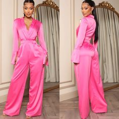 Reposhing This Item I Purchased From @Bwconsignment. Loved It, But Ready To Rotate For Something New. Questions? Leave A Comment Below! Pink Lace Jumpsuit, Black Catsuit, Fashion Nova Jumpsuit, Satin Romper, Suit Jumpsuit, Satin Jumpsuit, Tie Dye Denim, Off Shoulder Jumpsuit, Lace Jumpsuit