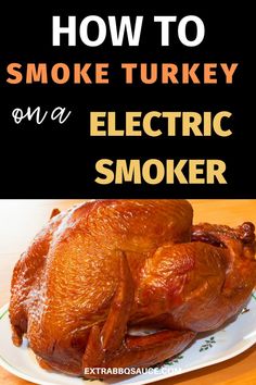 If you like smoked turkey then check out this super easy recipe on How To Smoke Turkey In Electric Smoker Smoked Whole Turkey In Electric Smoker, Smoked Turkey Electric Smoker, Smoked Turkey In Electric Smoker, Electric Smoker Turkey Recipes, Smoked Turkey Breast In Electric Smoker, Turkey In Electric Smoker, Electric Smoker Turkey, Smoker Recipes Chicken, Smoked Whole Turkey