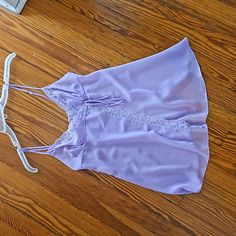 Victoria Secret Xsmall Lilac Colored Never Worn. Adjustable Straps. Smoke Free/Pet Free Home Victoria's Secret Feminine Tops For Daywear, Victoria's Secret Feminine Daywear Tops, Feminine Victoria's Secret Camisole Top, Victoria's Secret V-neck Camisole For Sleep, Victoria's Secret Feminine Spring Camisole, Purple Cami Sleepwear For Summer, Victoria's Secret V-neck Camisole For Loungewear, Victoria's Secret Spring Camisole With Built-in Bra, Victoria's Secret Camisole With Built-in Bra For Spring