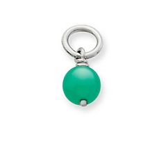 Chrysoprase Bead Charm Dangle Rings, Crafting Jewelry, New Charmed, Bracelets And Necklaces, Jewelry Charms, Bead Pendant