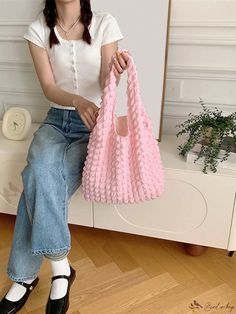 Bird in Bag - Stylish Pleated Cloud Underarm Bag for Girls - Elegant Solid Color Shoulder Bag Ruched Bag, French Classic, Style Preppy, Underarm Bag, Tote Bag Pattern, Bird In Bag, Shoulder Tote Bag, Shoulder Tote, Bag Pattern