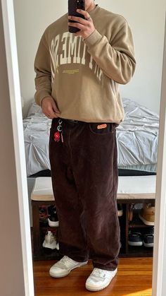 Brown match🤎- #Brown #Fit Check more at https://howcandothis.com/manstyle/brown-match%f0%9f%a4%8e/