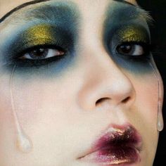 20s Makeup, Maquillage Goth, Editorial Make-up, 1920s Makeup, Fantasy Make-up, Drag Make-up, Smink Inspiration, Vintage Makeup, Clown Makeup