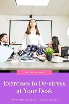 Times are stressful especially when we are trying to get work done. Exercise, both mental and physical can help. Healthy Lifestyle Food, Work Motivation, Women Motivation, Healthy Ideas, Family Lifestyle, Mom Kid, Working Moms