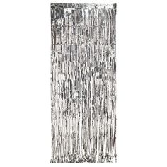 Foil Door Curtain Silver, 8'X3' Window Blocks, Foil Curtain, Curtain Backdrops, Curtain Fringe, Silver Party, Furniture Village, Thermal Curtains, Door Curtain, Bridal Shower Party