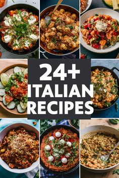 24+ Easy Italian Recipes You Can Whip Up Tonight for a Delicious Family Dinner!...  Whip up a delicious Italian feast tonight with these easy recipes!... From creamy pasta to savory pizza every dish is perfect for family dinner. Enjoy the flavors of fresh basil garlic and mozzarella. Your loved ones will be asking for seconds and talking about this meal for days!... https://ostrali.com/foodr/italian-recipes Healthy Italian Dinner Recipes, Italian Night Dinner Party, Italian Dinner Ideas, Italian Dinner Menu, Easy Italian Recipes, Italian Main Dishes, Dinner Suggestions, Italian Feast, Italian Meals