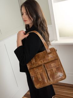 "Are you looking for a leather handbags for women? Is our tote bag casual work outfit! Is a leather shoulder bag for everyday, is a women leather bag saddle tan, is a perfect anniversary gift! We love the leather bags! Is perfect with your outfits! Jeans, grey cardigan and black shirt.. It will be really nice! Also, black pants and black leather jacket... it will be good too! You can use our leather tote bag all the week, you will not have to change your bag. It will match with your work outfits Leather Satchel Flap Bag For On-the-go, Luxury Saddle Bag Tote For Daily Use, Leather Flap Bag For On-the-go, Luxury Canvas Shoulder Bag For On-the-go, Luxury Hobo Shoulder Bag For On-the-go, Luxury Shoulder Bag For On-the-go, Luxury Saddle Bag Satchel For On-the-go, Luxury Everyday Rectangular Shoulder Bag, Travel Satchel Shoulder Bag