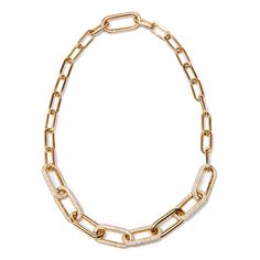 The Link collar necklace is a chic way to wear the trend with some clear crystal sparkles. Perfect layered or on its own with a simple look. Chic Gold Diamond Necklace, Elegant Gold Rhinestone Chain Link Necklace, Gold Collar Necklace, Heel Accessories, Simple Look, Necklace Elegant, Clear Crystals, Fashion Books, The Trend