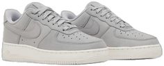 Casual Gray Nike Air Force 1 Sneakers, Nike Air Force 1 Gray Low-top, Gray Nike Air Force 1 With Round Toe, Casual Gray Leather Nike Air Force 1, Gray Leather Nike Air Force 1 Casual Shoes, Casual Low-top Nike Air Force 1, Nike Air Force 1 Premium, Shoes Nike Air Force, Shoes Nike Air