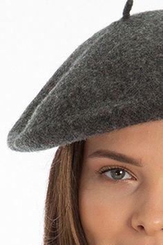 Our French felt beret with many beautiful different colors are perfect accessories for winter. Our women hats are knitting from felt , and one size fits all. It's very chic and warm Color : Gray All of our products are Free Express Shipping.