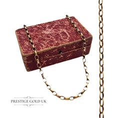 ** Visit Our Store → https://www.etsy.com/shop/prestigegolduk ** Any boxes are for display purposes only  Heavy Vintage 9ct Gold Rolo Chain Necklace, a timeless piece that seamlessly blends style and quality.  This unisex necklace features a classic 5mm belcher chain design and weighs a substantial 10.3 grams, exuding both elegance and quality. Crafted to perfection, this necklace can effortlessly elevate any outfit, making it a cherished addition to any jewellery collection. * 25 Inches Long (6 Luxury Vintage Box Chain Necklace, Belcher Chain, Yellow Gold Necklace, Unisex Necklace, Chain Design, Outfit Making, Rolo Chain, Jewellery Collection, Vintage Yellow