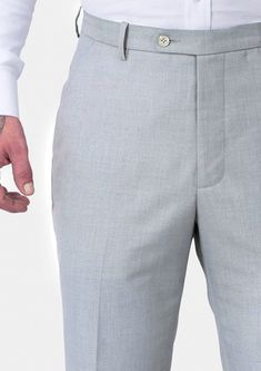 Delivered in as little as two weeks. Covered by our Free Remake Guarantee. Don’t forget Shirts, Jackets, Ties & Squares. Gray Fitted Semi-formal Bottoms, Fitted Gray Semi-formal Pants, Semi-formal Fitted Gray Pants, Gray Fitted Bottoms For Semi-formal Occasions, Fitted Gray Bottoms For Semi-formal Occasions, Gray Fitted Dress Pants With Belt Loops, Fitted Gray Pants For Tailoring, Modern Fitted Gray Bottoms, Of Outfits