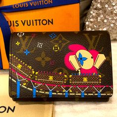 Brand New Limited Edition Authentic Louis Vuitton Christmas 2020 Victorine Wallet Monogram With Rose Pivoine Pink Inside Please Ask All Questions Prior To Purchasing- Thank You Designer Multicolor Wallets With Card Slots, Luxury Multicolor Wallets With Card Slots, Luxury Multicolor Wallets For Travel, Designer Multicolor Travel Wallet, Louis Vuitton Christmas, Lv Waist Bag, Louis Vuitton 2020, Limited Edition Louis Vuitton, Louis Vuitton Bumbag