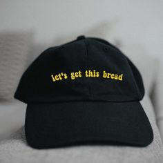 "A great gift or piece for everyday wear. Customize by choosing a hat color and embroidery thread color. Direct embroidery, only available here at Embroidered Dad Hats! 🧢 * Embroidered on a cotton dad hat. * Adjusts up to 24\" in circumference. * Unstructured and low profile fit. * Free poly-bag shipping in 🇺🇸 (more options at checkout). More styles: BUCKET HAT: ➡ www.etsy.com/listing/1431929033 BEANIE: ➡ www.etsy.com/listing/1431921923 Embroidered from our small shop in Dallas, TX ❤️ ➡ www.e Embroidered Logo Cotton Snapback Hat, Cotton Snapback Trucker Hat With Embroidered Logo, Casual Cotton Baseball Cap With Custom Embroidery, Cotton Snapback Hat With Letter Embroidery, Cotton Baseball Cap With Embroidered Logo And Flat Bill, Cotton Trucker Hat With Embroidered Logo, Adjustable Cotton Dad Hat With Embroidery, Embroidered Cotton Baseball Cap With Curved Bill, Cotton Trucker Hat With Embroidered Logo Flat Brim