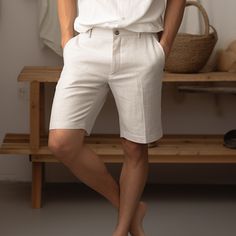 Season:Spring  Summer; Fabric:40% Linen; Gender:Men's; Style:Classic,Casual; Occasion:Vacation,Daily,Going out; Fit Type:Regular Fit; Function:Comfortable,Breathable; Waistline:Mid Waist; Pattern:Plain; Design:Pocket,Button Up; Pants Type:Shorts,Linen Shorts,Summer Shorts; Fly Type:Zipper,Button; Front page:FF; Listing Date:02/23/2024; Production mode:External procurement; Hips:; Length:; Waist:; Pants Length:Short Shorts Linen, Linen Men, Blue Khakis, Shorts Summer, Classic Casual, Luxury Linen, Plain Design, Type Of Pants, Pants Length