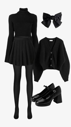 Hogwarts Outfits Aesthetic, Alternative Outfits, Edgy Outfits, Mode Inspiration