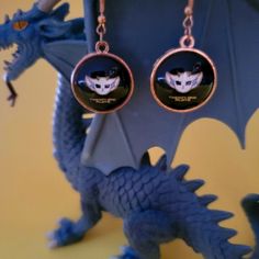 Limited Edition! Ned Is Here!!! <{ }> #Cliquebait Handmade Twenty One Pilots Ned Cartoon Bandito Glass Dome Dangle Earrings Gold Zinc Alloy Comes In A Storage Bag Please See All My Twenty One Pilots Items. Trash The Dragon Not Included. Thank You For Shopping My Closet Bundle Any Two Items For A Discount