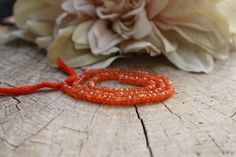 Beautiful crystals are combined with a dainty chain to create this  little necklace with healing properties. D E T A I L S  *It features a carnelian crystals in a vibrant Fanta orange. These measure 2.5 and 4mm. *Choose between an 18k gold filled/rose gold filled, sterling silver or stainless steel chain available in gold and silver. *Necklace comes care instructions and a matching crystal information card and is ready for gifting. S I Z I N G * H E L P Choose the length from the drop down menu. Use the length guide as a reference. C A R E *T I P This is a dainty bracelet so please treat it with care. Avoid wearing it around chemicals such as alcohol or ammonia which can damage the stones. Also store away from direct sunlight and heat and remove when exercising or sleeping. T E R M S* O F* Orange Faceted Beads Jewelry For Gift, Spiritual Orange Jewelry With Faceted Beads, Adjustable Carnelian Jewelry With Faceted Beads, Faceted Orange Beaded Necklace As Gift, Orange Rondelle Jewelry For Gift, Faceted Carnelian Jewelry Gift, Orange Rondelle Necklace As A Gift, Spiritual Rondelle Crystal Necklace As Gift, Orange Rondelle Necklace As Gift