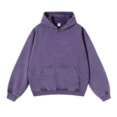 Heavy Weight Unisex Washed Cotton Hoodie Cheap Purple Cotton Hoodie, Loose Pullover, Cotton Hoodie, Hooded Sweater, Girls Jacket, Oversize Hoodie, Casual Pullover, Cotton Sweater