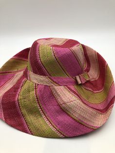 5 " and 7" Brim. Packable.  Extra 50% off using XTRA50 Handmade from raffia. Made in Madagascar. African Jewelry, Beach Hat, Summer Hats, Country Wedding, Madagascar, Stripes, Design