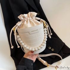 Bird in Bag - Pearl handbag female new fashion popular bucket bag casual crossbody bag Pearl Handbag, Casual Crossbody Bag, Street Trends, Sewing Thread, Save The Planet, Bird In Bag, Casual Bags, Fashion Backpack, Marc Jacobs