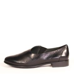 Sleek, chic, and comfortable is the motto of these DONEL slip-on leather loafer styled flats. Upper: Leather Office Slip-ons With Rubber Sole, Slip-on Work Loafers With Rubber Sole, Slip-on Loafers With Rubber Sole For Work, Slip-on Flat Shoes For Work, Flat Slip-ons For Work, Flat Slip-ons For Workwear, Workwear Slip-on Loafers With Rubber Sole, Workwear Slip-ons With Removable Insole, Slip-on Loafers For Work